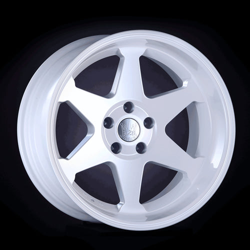 326POWER Yabaking 1P wheels (18x10.5 -5, White, Pair)