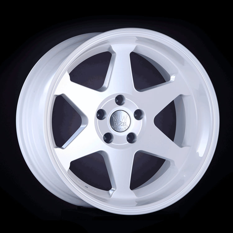 326POWER Yabaking 1P wheels (18x10.5 -5, White, Pair)