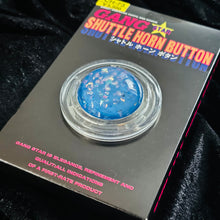 GANG STAR Horn Button (Holographic Blue With Clear Setting)