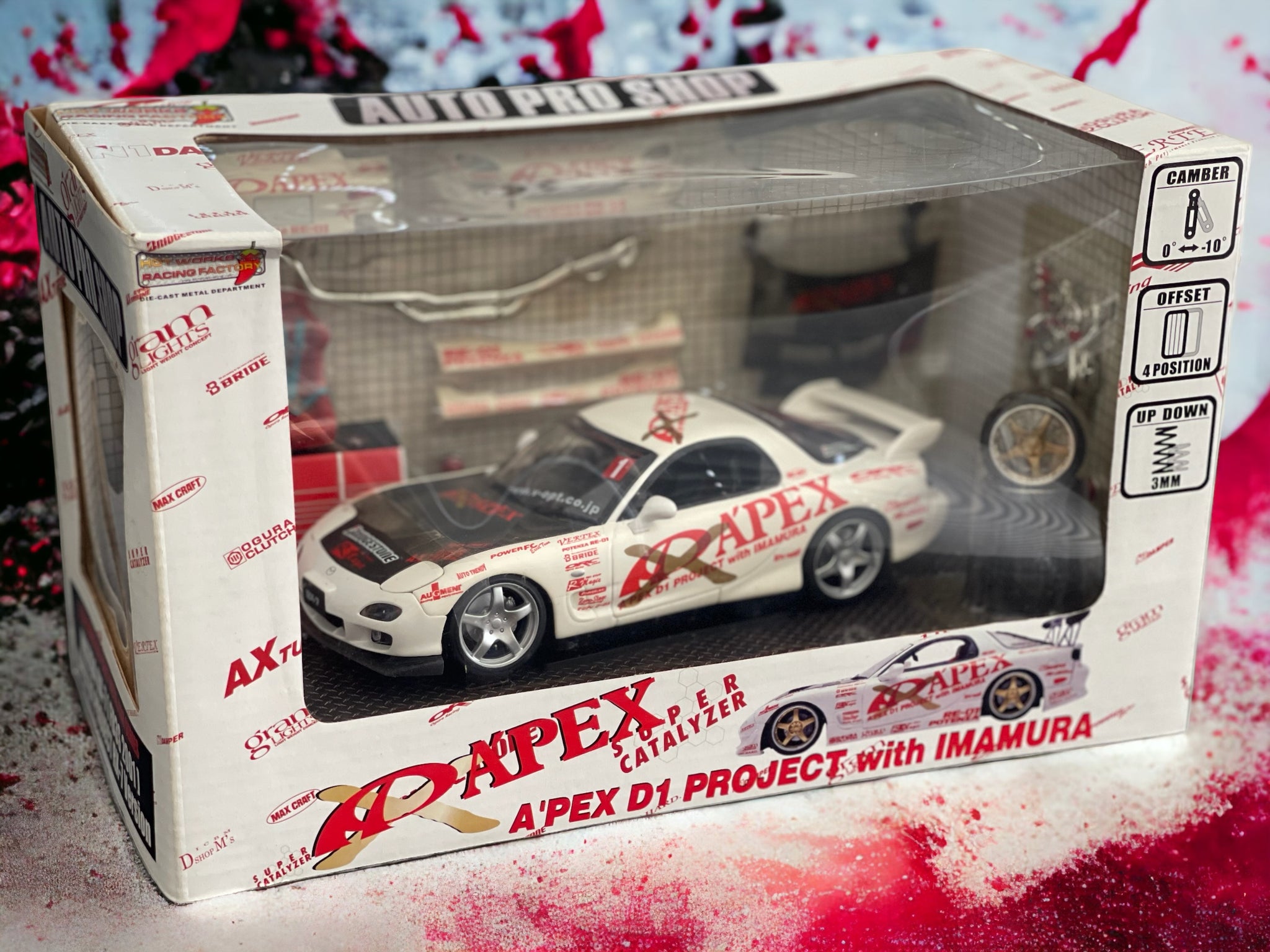 A'PEXi D1GP FD-3S Project 1/24 Die Cast By HOT WORKS AUTO PRO SHOP – Pro  Shop Noble