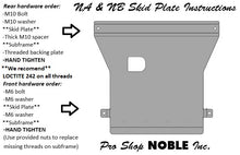 Pro Shop Noble NA & NB Mazda Miata Evo 2 Skid Plate