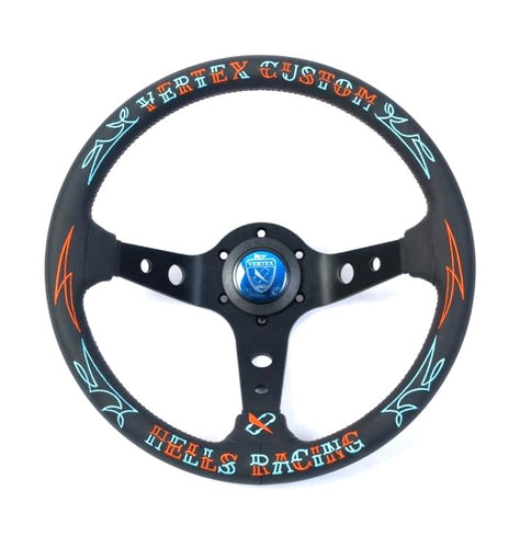 Vertex Hell’s Racing Steering Wheel (Designed by Jun Watanabe)