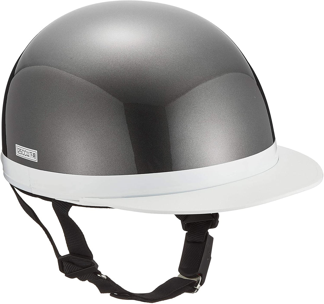 Large Classic NBS Japan Helmet - Gunmetal Metallic