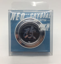 Neo Crystal HKB "beat the road" Horn Button (Chrome)