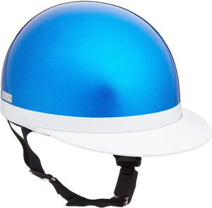 Small Blue Metal Flake NBS Japan Helmet