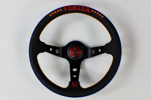 Vertex 10 Star 330mm Steering Wheel Red