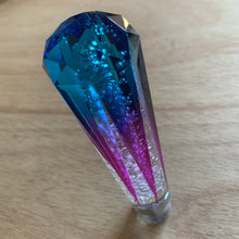 Jet Inoue Long Crystal Cut Shift Knob ~ Blue & Purple