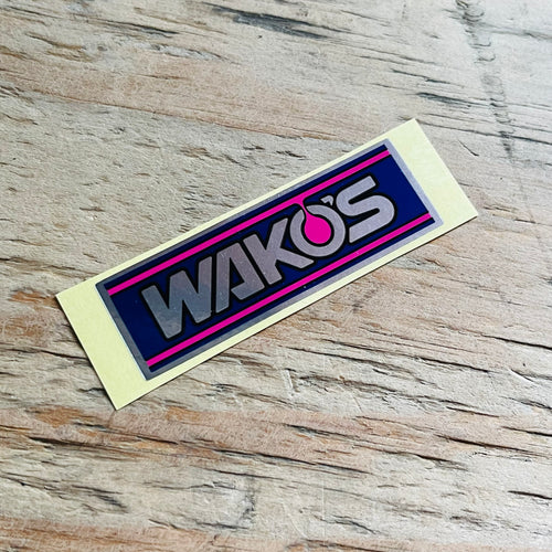 Small Wako's Oil Sticker (Rectangle)