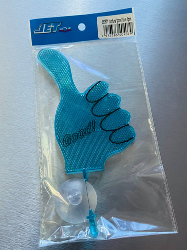 Jet Inoue Wavy Window Reflector - Blue Thumbs Up