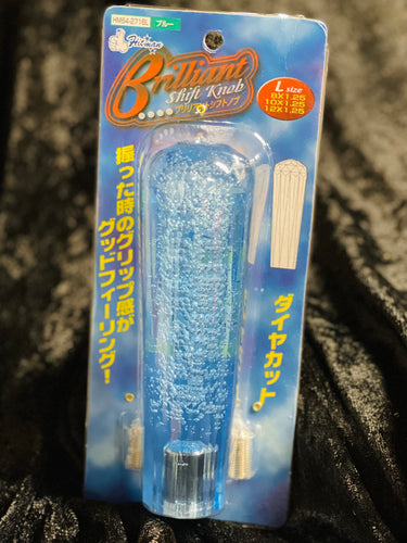 Hitman L Size Brilliant Shift Knob ~ Crystal Blue