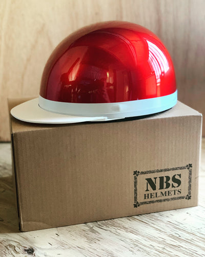 Small Red NBS Japan Helmet