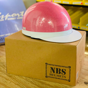 Small Pink Metal Flake NBS Japan Helmet