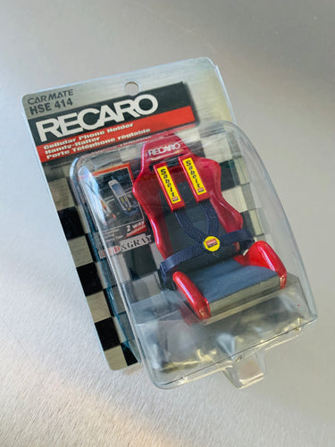 Carmate Red Recaro old cell phone holder