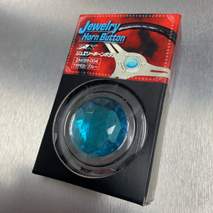 ZAK Jewelry Steering Wheel Horn Button (Blue Type 2)